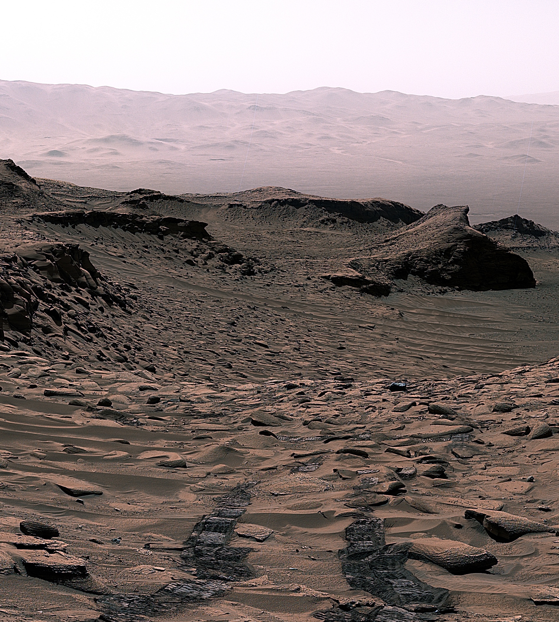 Imagem relacionada à notícia: NASA. O Curiosity Rover pode ter resolvido Marte. Mistério de carbonato perdido