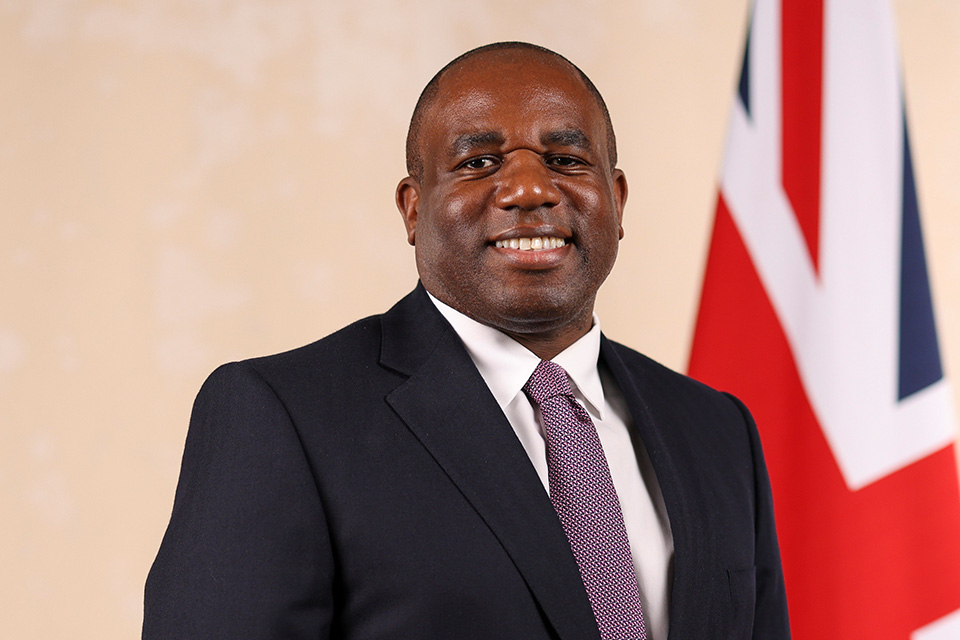 Discurso de juramento do Lord Chanceler: Rt Hon David Lammy MP