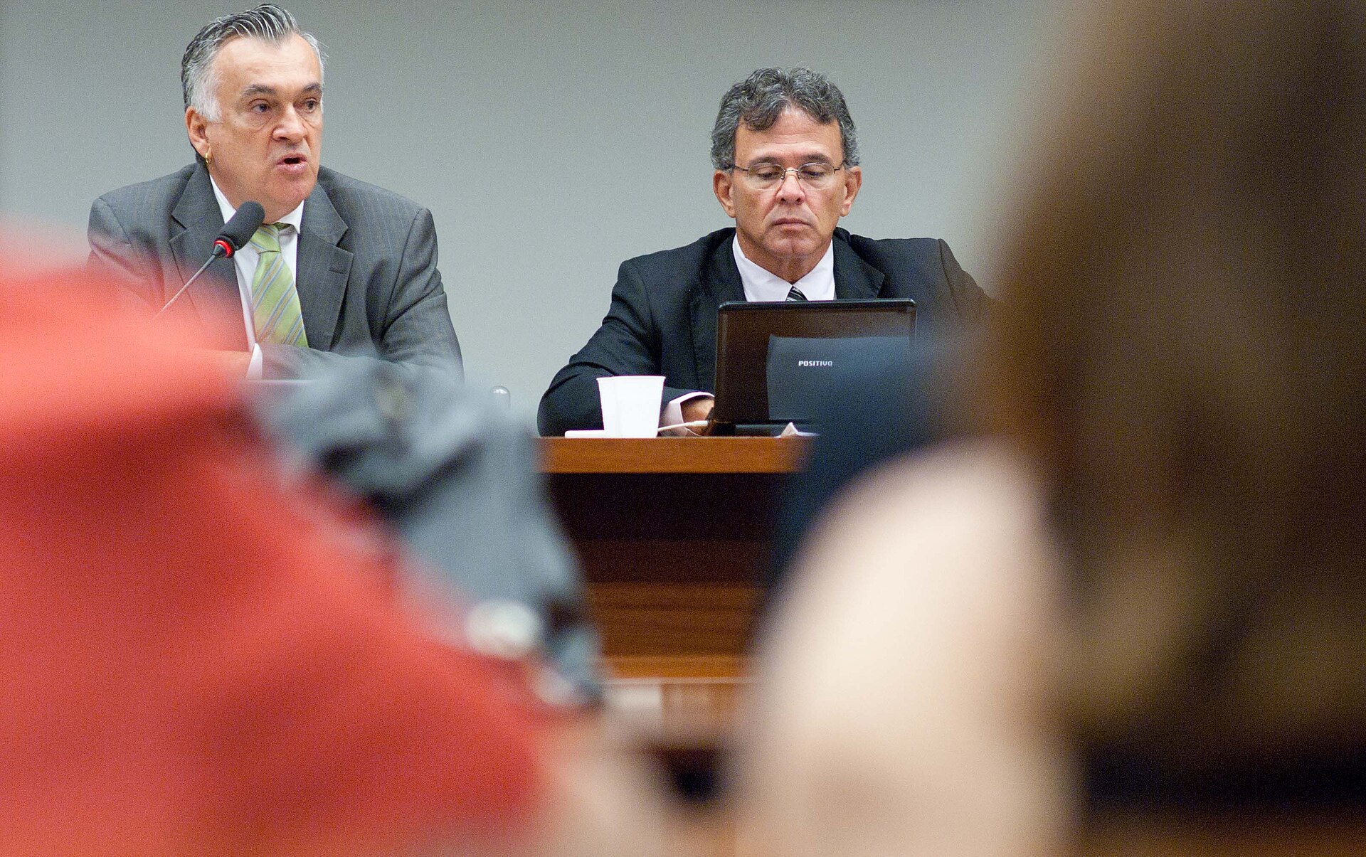 Ministro da Cultura, Juca Ferreira, na Comissão de Educação e Cultura da Câmara dos Deputados, agradece os parlamentares pela aprovação do Plano Nacional de Cultura. Foto: Pedro França