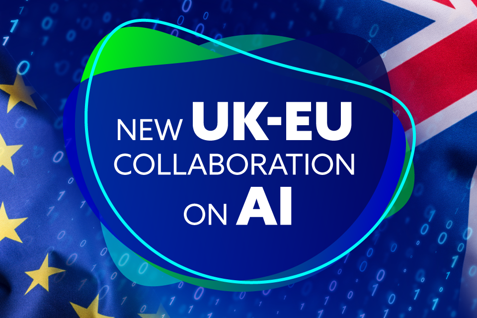 Imagem relacionada à notícia: Cooperação recente entre o Reino Unido e a UE em IA para desbloquear novas vias de inovação e pesquisa