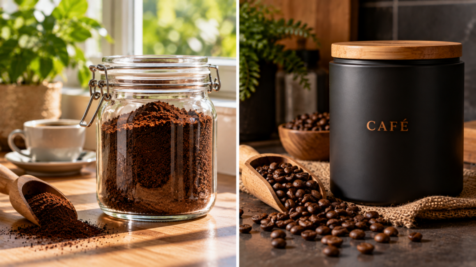 Quer preservar o aroma do café por mais tempo? Confira quais fatores aceleram sua deterioração e qual recipiente é mais indicado para armazená-lo.