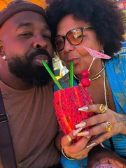 Viúva de Arlindo Cruz, Babi homenageia namorado: "Meu amor"