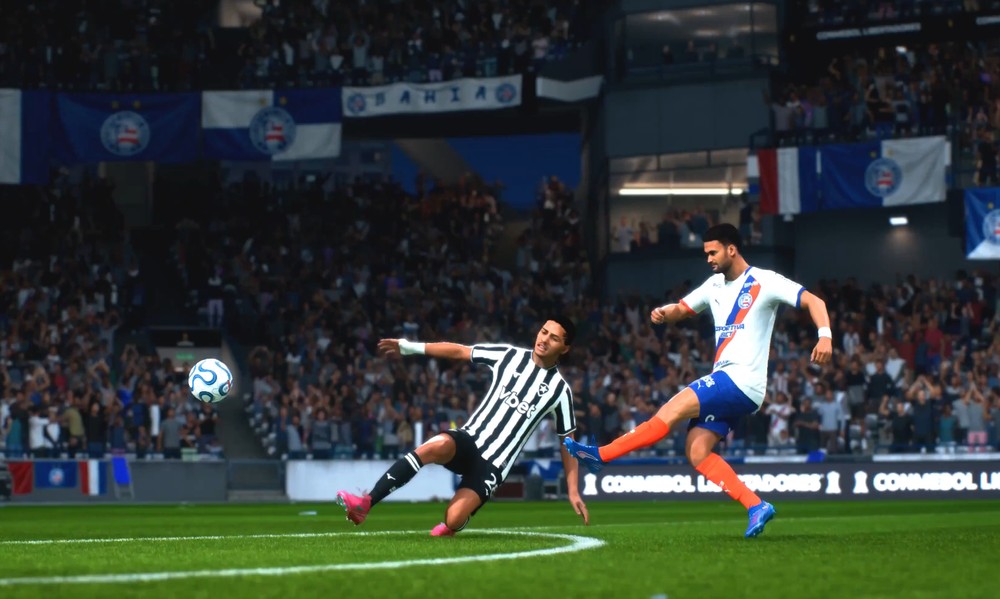 Atletas de Bahia e Botafogo tem notas reveladas no EA FC 27 — Foto: Divulgação/Bahia/EA Sports