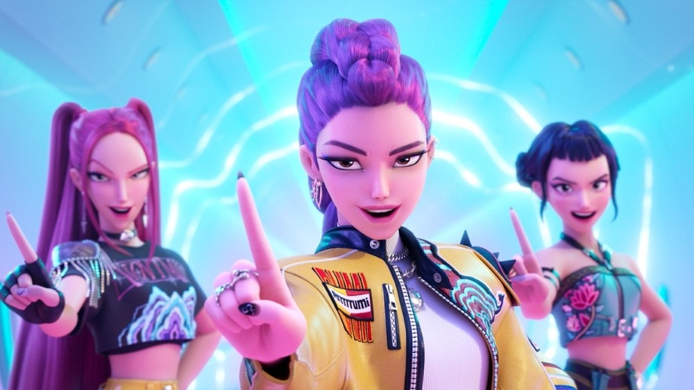 A animação musical Guerreiras do K-Pop (2025) foi mundialmente repercutida e se tornou mais um sucesso produzido pela Sony — Foto: Reprodução/Sony Pictures Animation