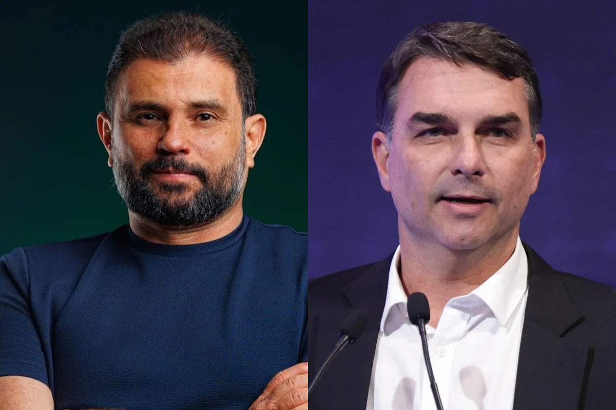 JB Carvalho e Flávio Bolsonaro