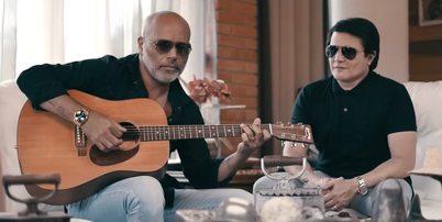 Rick e Giovani já cantaram juntos Foto: Reprodução/YouTube