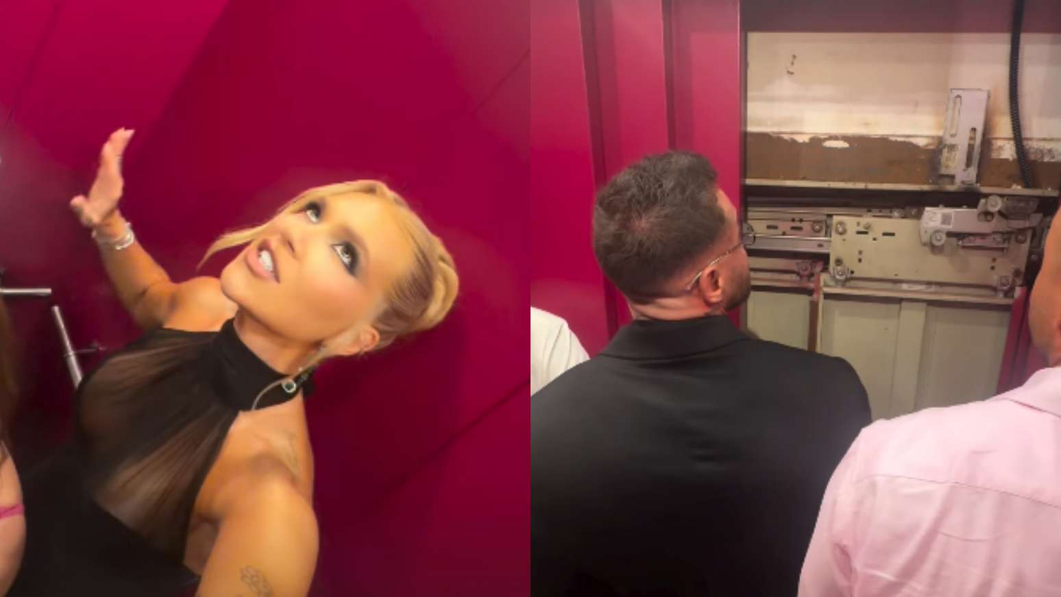 Virginia Fonseca presa em elevador (Reprodu&ccedil;&atilde;o/Instagram)