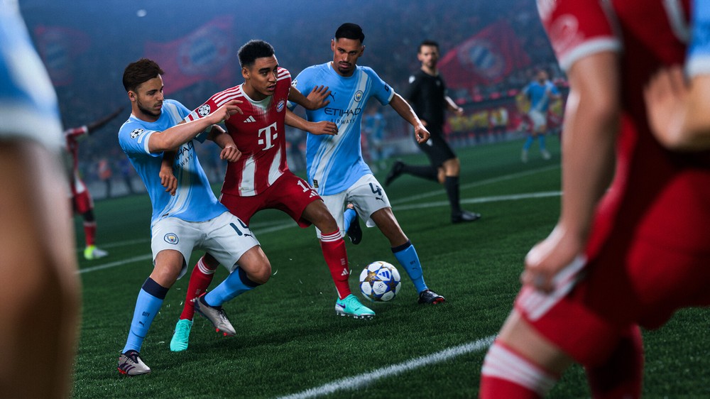 Saber a hora certa de dar o bote é fundamental no EA Sports FC 26 — Foto: Reprodução/Steam