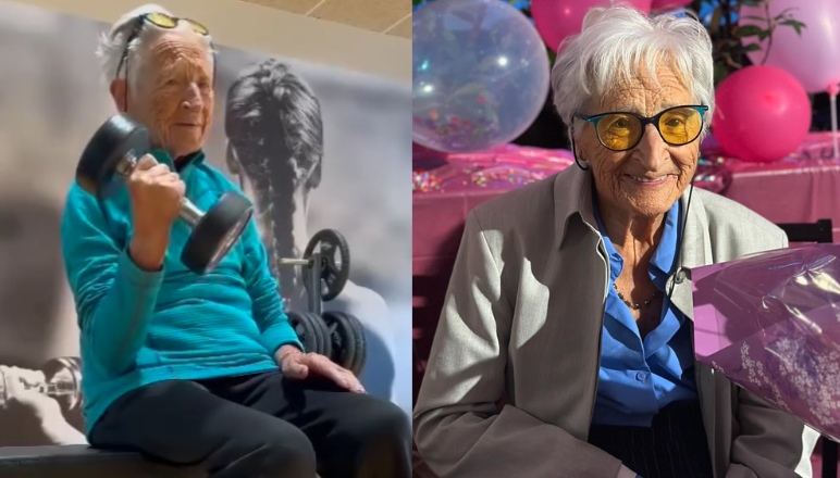 ‘Vovó fisiculturista’ de 102 anos revela quais alimentos evita para viver mais e manter a forma