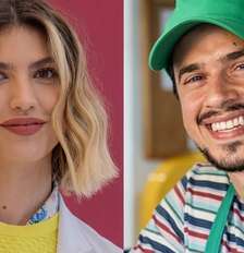 A 'doutorinha' Leandra, como é chamada na novela, e seu apaixonado Toy: subtrama que diverte Foto: Divulgação/TV Globo