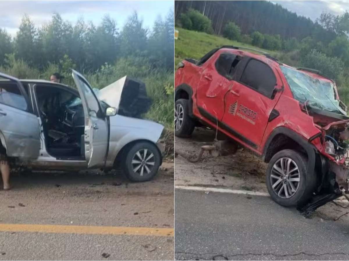 Quatro pessoas morrem em acidente envolvendo quatro veículos no interior da Bahia