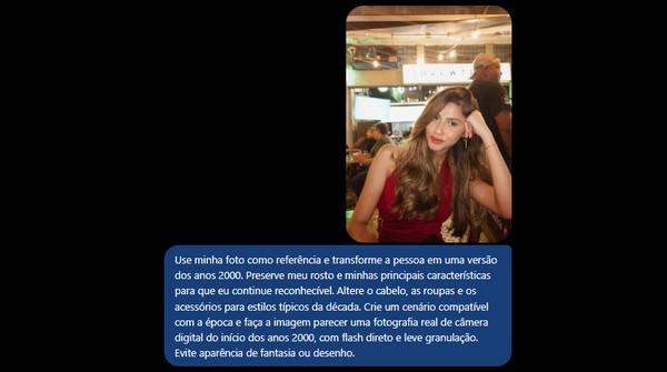 'Como eu seria nos anos 2000?': veja como fazer a trend do Instagram com IA