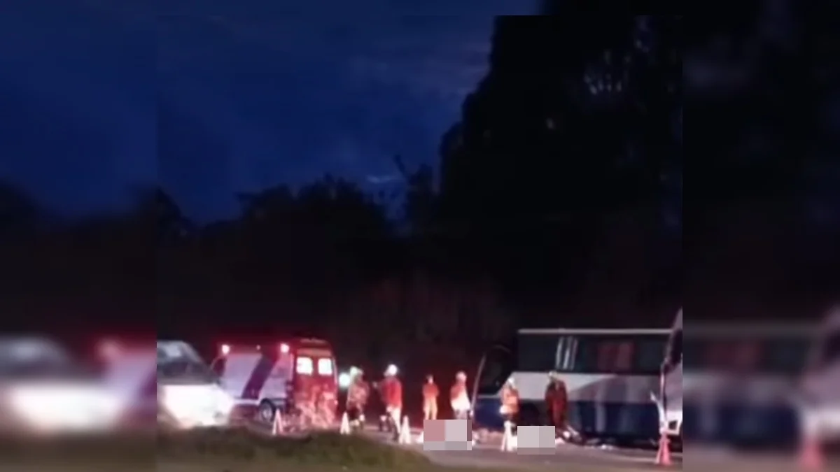 Acidente entre caminhão e moto deixa dois mortos na BR-080