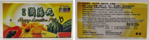 Produto de Saúde Encontrado Adulterado