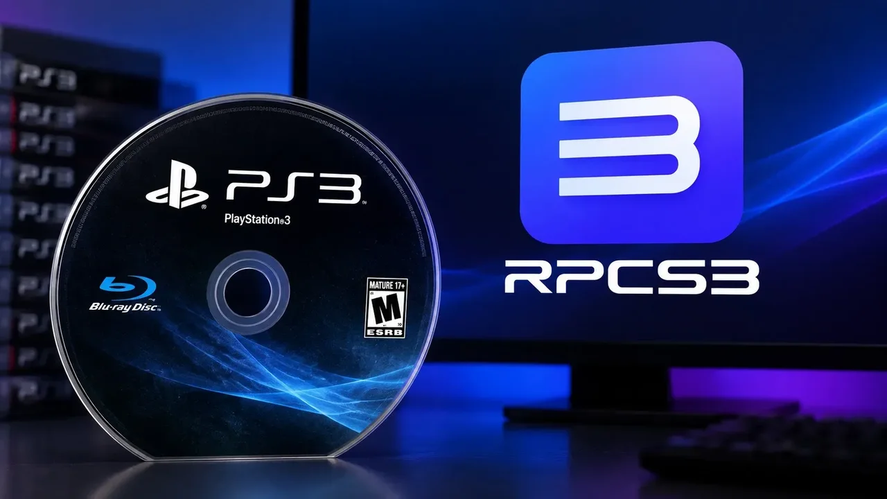 PS3 Emülatörüne Fiziksel Disk Desteği Geldi — RPCS3 ile PS3 oyunları, PlayStation 3 emülatörü, Blu-ray disk desteği, RPCS3 güncellemesi, fiziksel oyun medyası