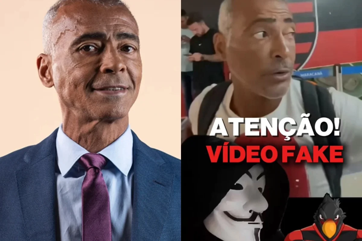 Romário afirmou que o vídeo é falso