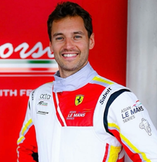 Cédric Sbirrazzuoli pela AF Corse Foto: Divulgação / AF Corse