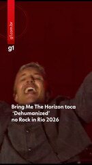 Bring Me The Horizon toca ‘Dehumanized, hit do 1° álbum lançado em 2006 e relançado este