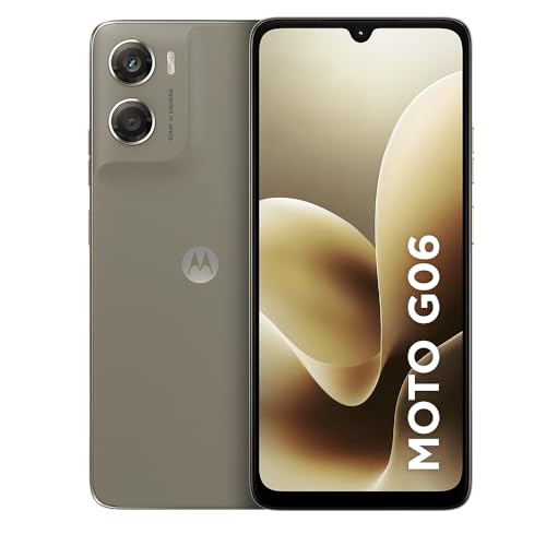 Smartphone Motorola Moto g06 256GB Bege