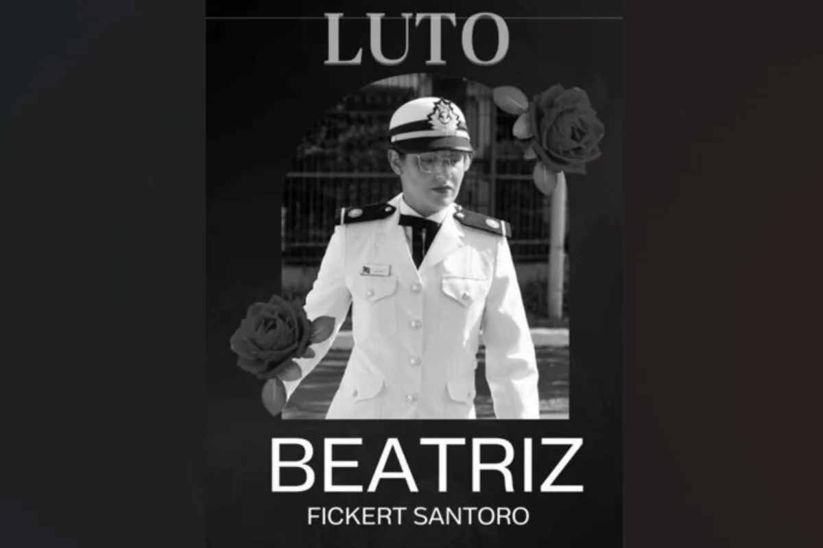 Enterro da oficial da Marinha Beatriz Fickert Santoro acontece neste sábado (26/9) - Metrópoles