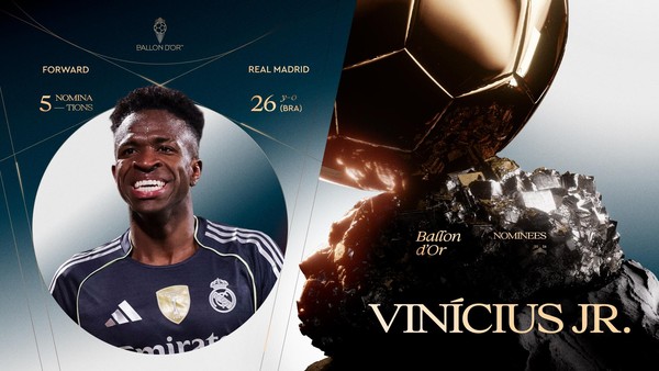 Bola de Ouro 2026: Três brasileiros são indicados ao prêmio de melhor jogador do mundo; veja lista completa