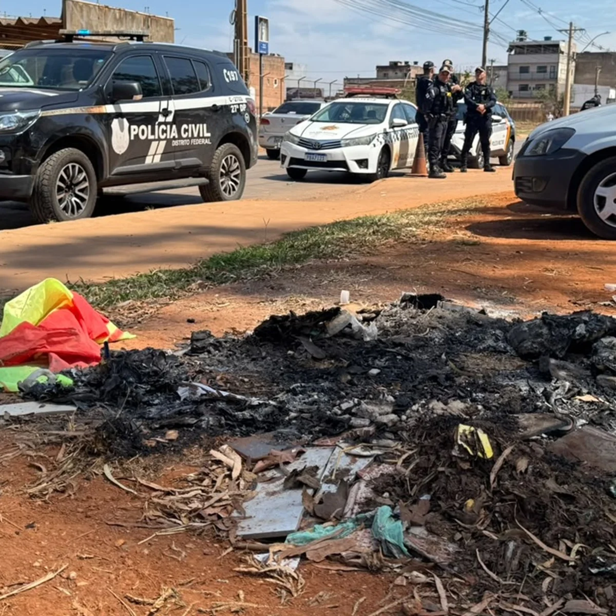 Mãe de recém-nascido encontrado carbonizado é localizada pela polícia