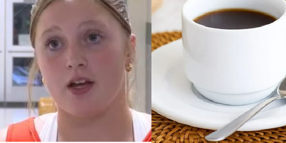Aluna é suspensa por levar café para a sala no primeiro dia de aula nos EUA Foto: Divulgação WWNY/Montagem Terra