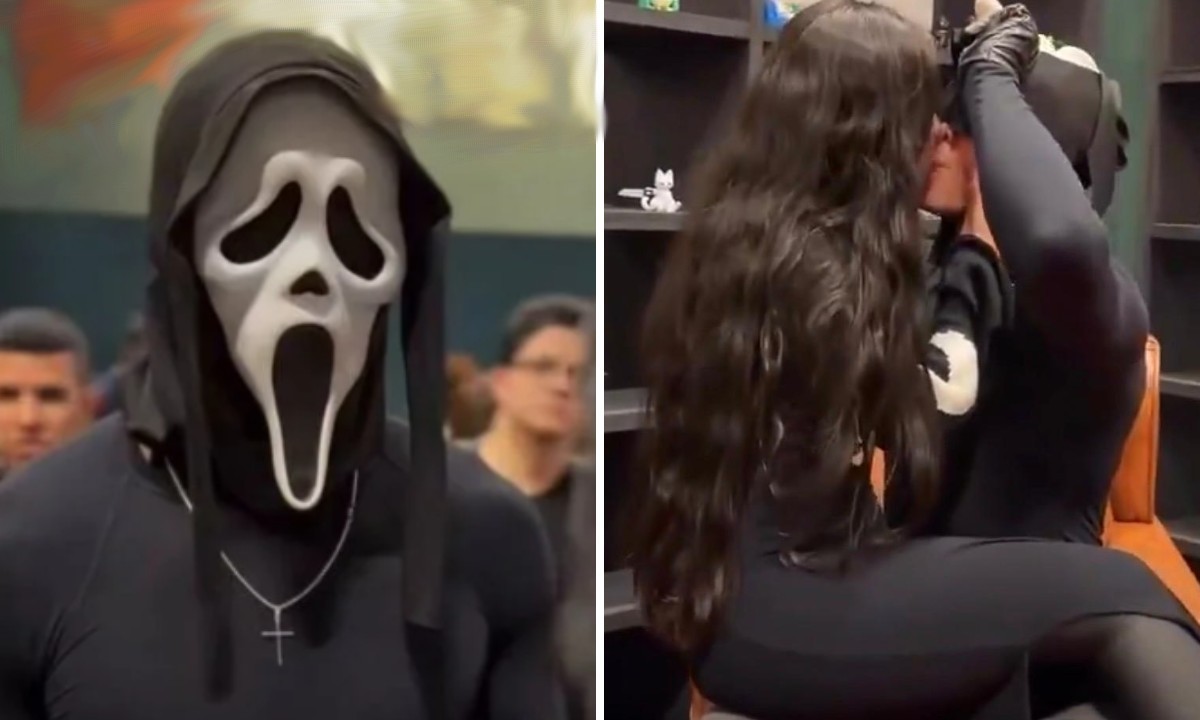 Bienal do Livro notifica editora após homem mascarado beijar jovens em estande