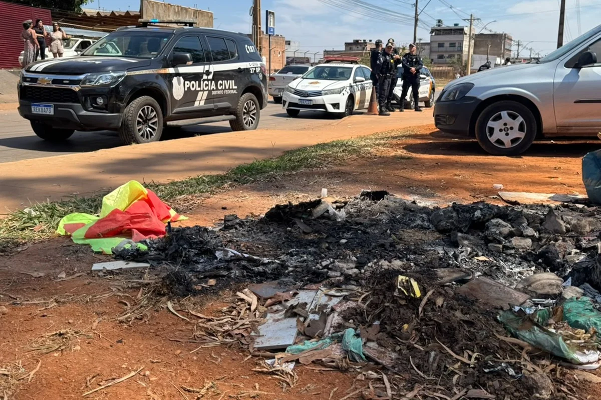 Mãe de recém-nascido encontrado carbonizado é localizada pela polícia