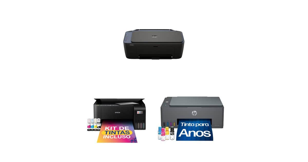 Hora de renovar o home office: impressoras em promoção na Amazon
