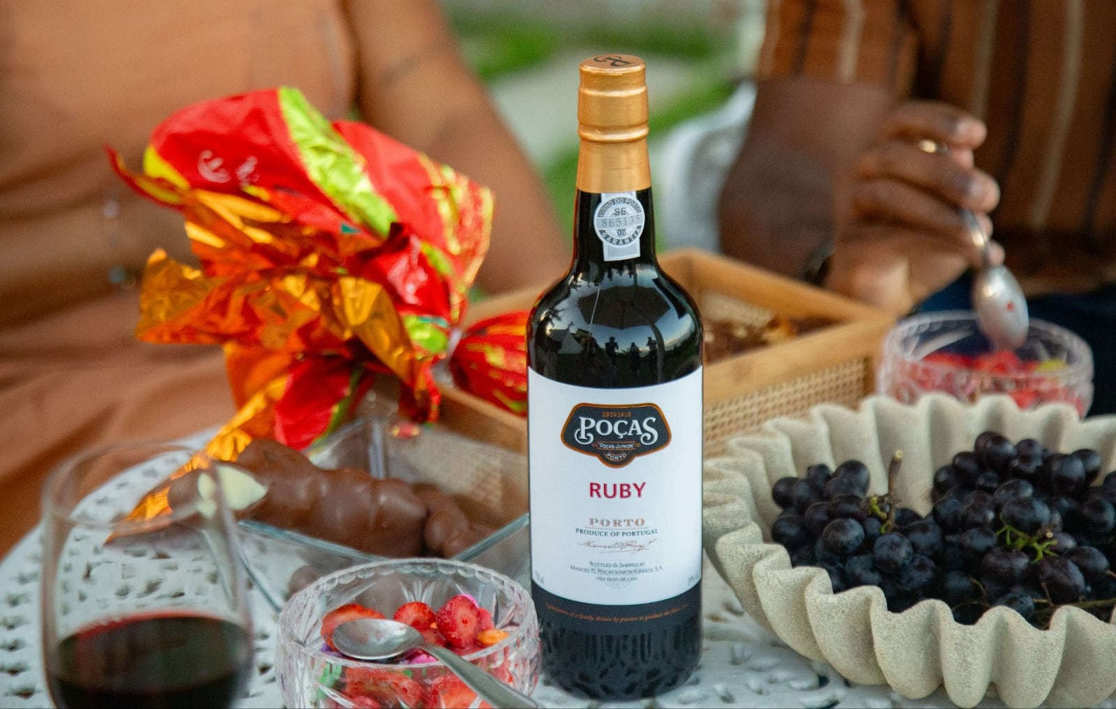 Vinho do Porto Poças, importado pelo Cantu Grupo Wine