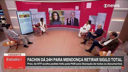 Fachin dá 24 horas para Mendonça liberar sigilo de documentos do caso Master