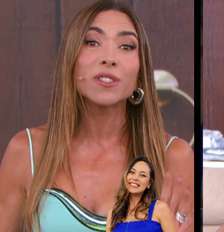 Patrícia Abravanel surpreende bailarina do SBT grávida com enxoval completo Foto: Reprodução/SBT