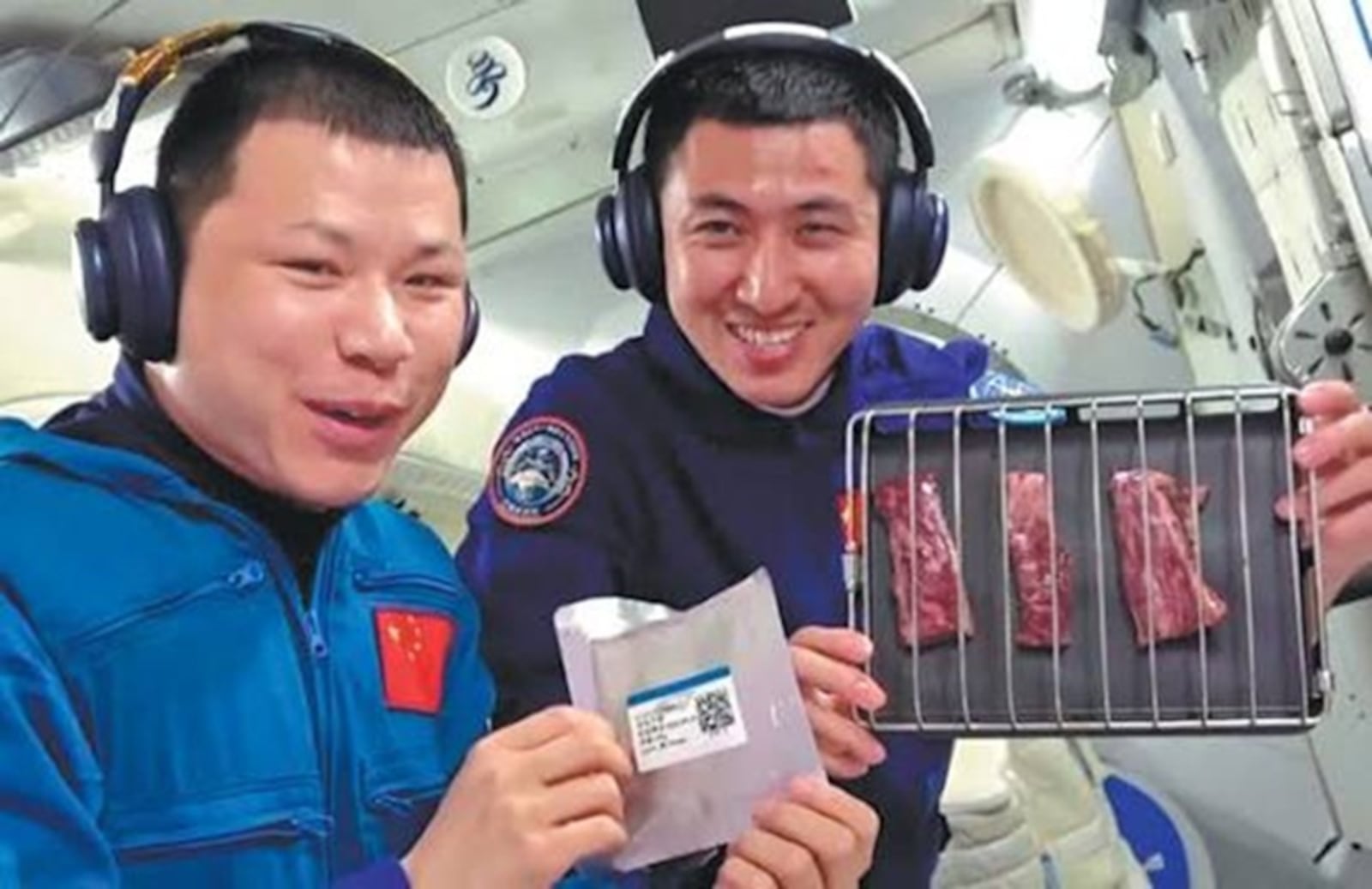 Modernização da cozinha faz parte de medidas para melhorar a alimentação das tripulações Reprodução/Estação espacial Tiangong