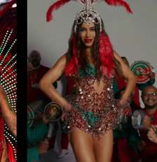Virginia deixou o posto de rainha de bateria da Grande Rio e Anitta foi anunciada para 2027 Foto: Reprodução/Instagram