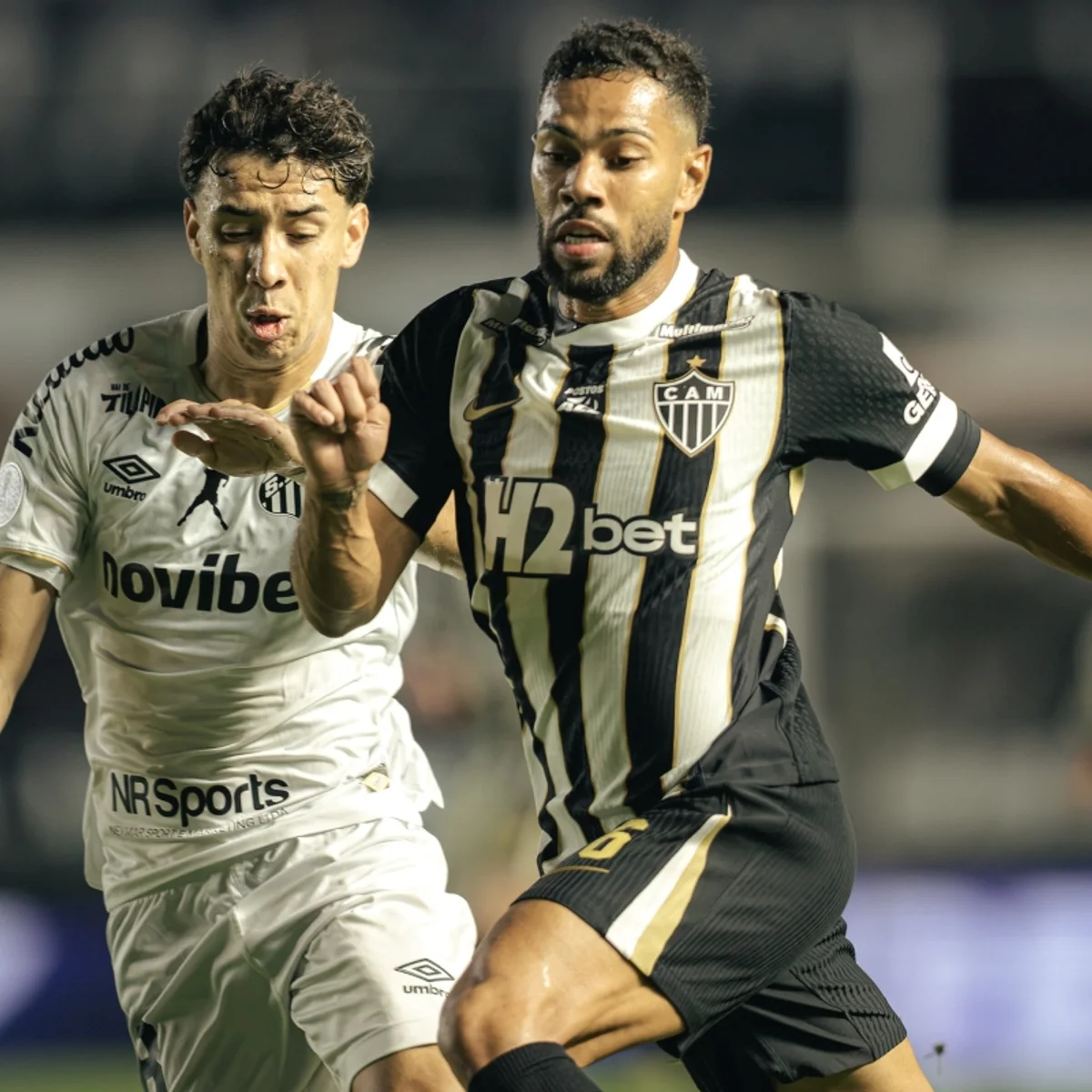 Sul-Americana: Atlético-MG e Santos duelam por vaga brasileira na semifinal