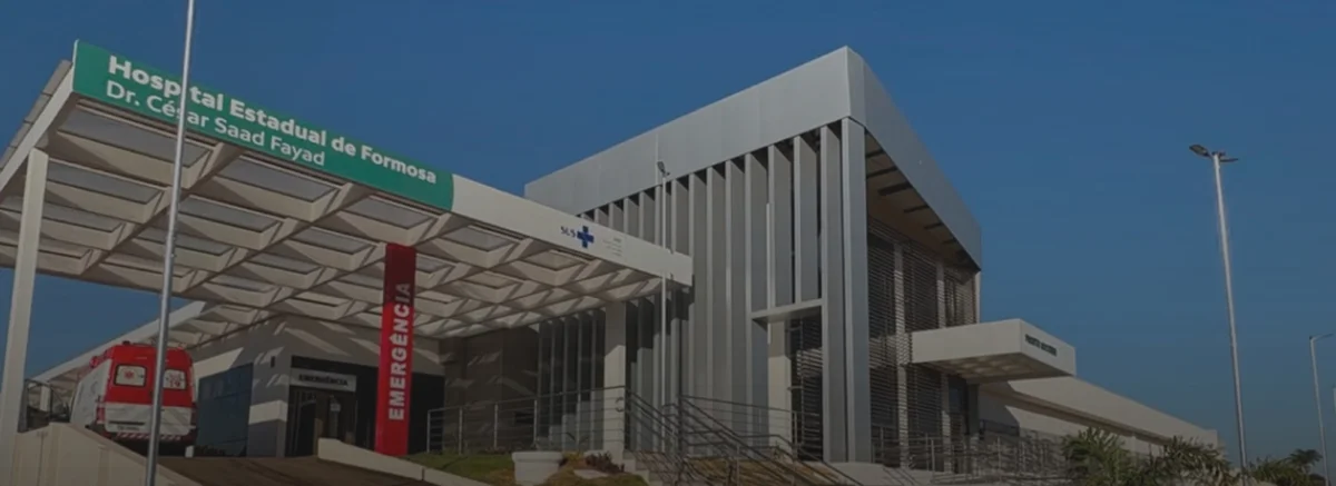Hospital Estadual de Formosa, administrado pelo Imed