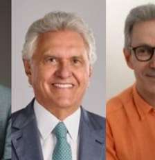 Rejeição de Renan, Caiado e Zema cresce além da margem de erro após sabatinas da Globo, mostra pesquisa BTG/Nexus Foto: DivulgaCand