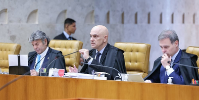 No centro da crise est&atilde;o os nomes dos ministros Alexandre de Moraes e Andr&eacute; Mendon&ccedil;a Foto: Antonio Augusto/STF