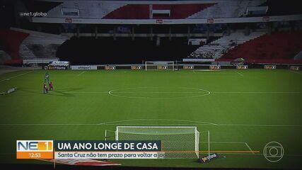 Arruda, casa do Santa Cruz, completa um ano fechado para a torcida