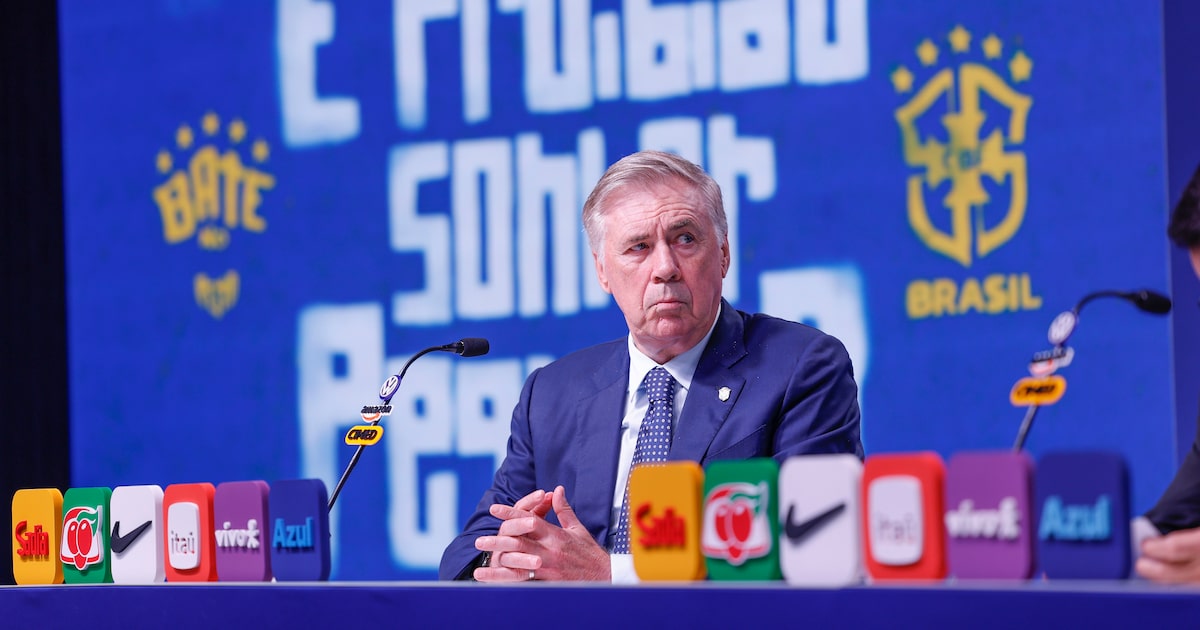 ‘Ancelotti revoluciona o Brasil’: imprensa internacional destaca convocação da seleção com novidades