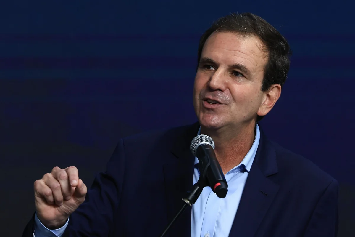 Imagem colorida do prefeito do Rio de Janeiro, Eduardo Paes - Metrópoles