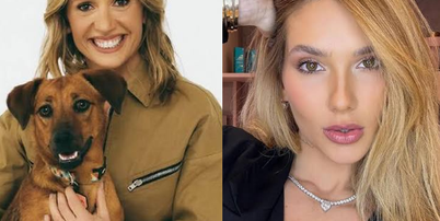 Montagem com fotos de Luisa Mell e Virginia Foto: Reprodução/Instagram