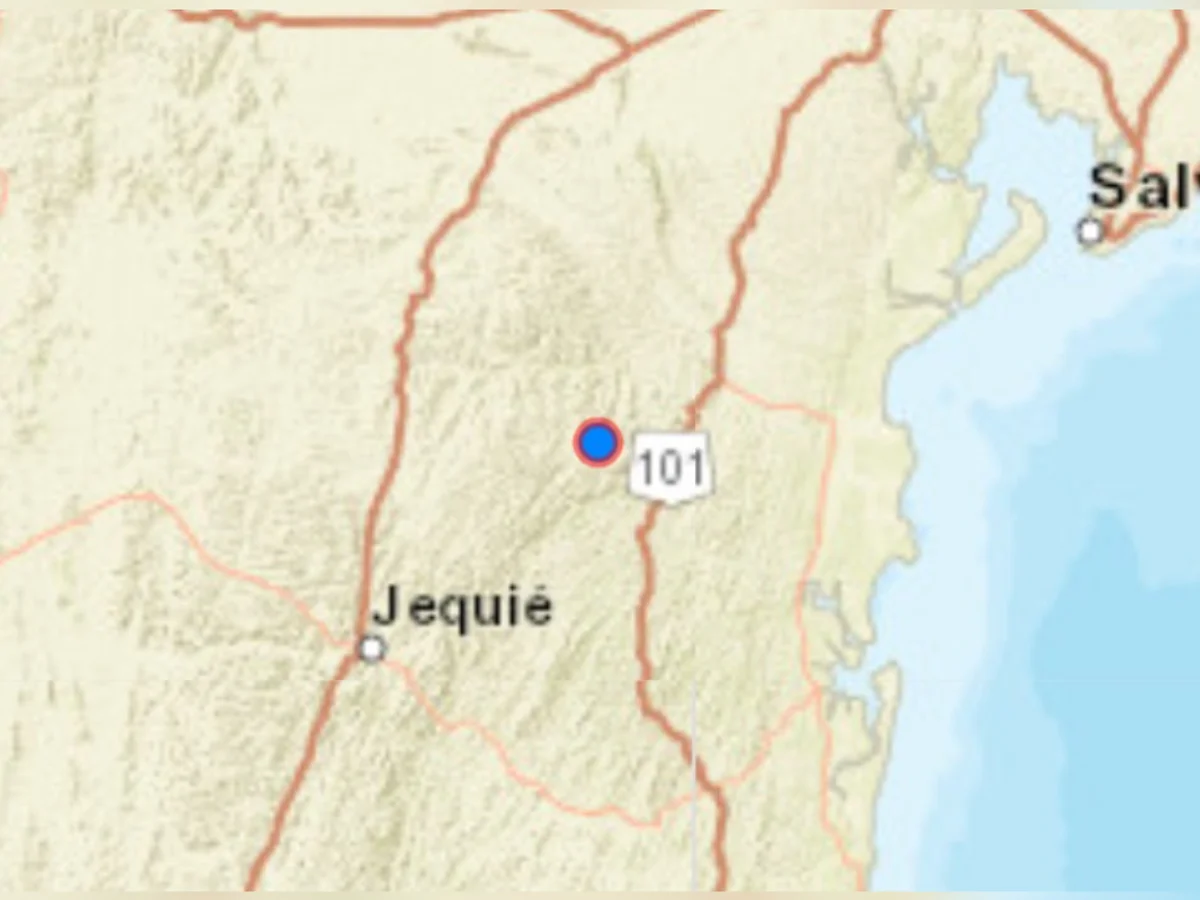 Tremor de magnitude 2,04 é registrado no interior da Bahia