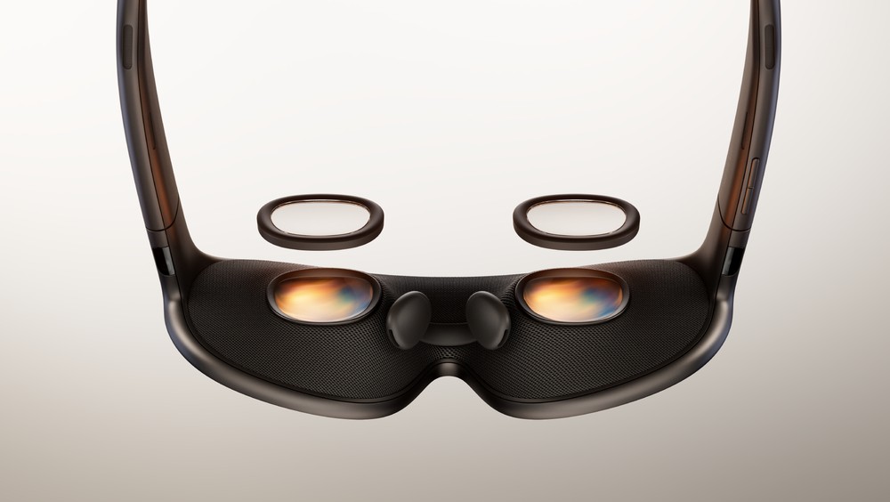 Meta VR Glasses têm lentes pancake e tela 5K — Foto: Divulgação/Meta