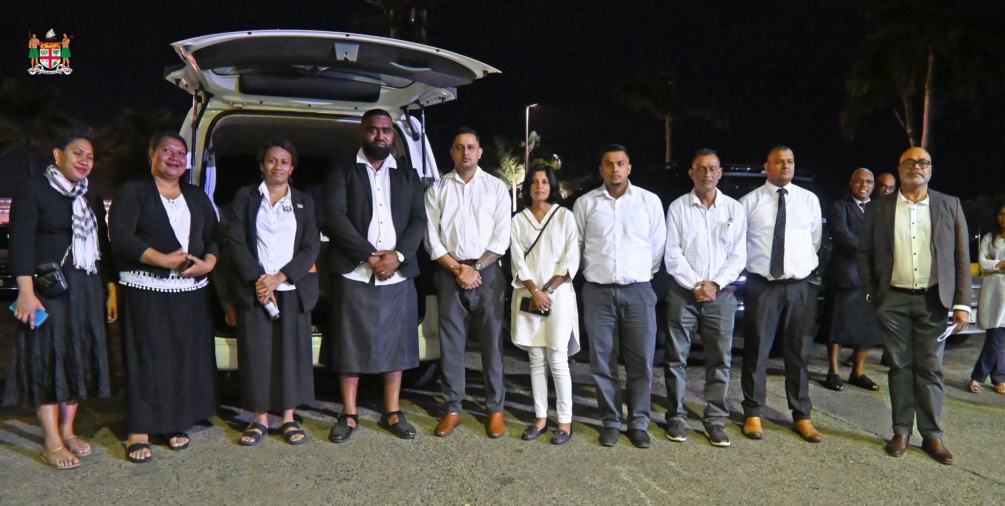 A urna do falecido Agni Deo Singh chega às Fiji antes do funeral de hoje