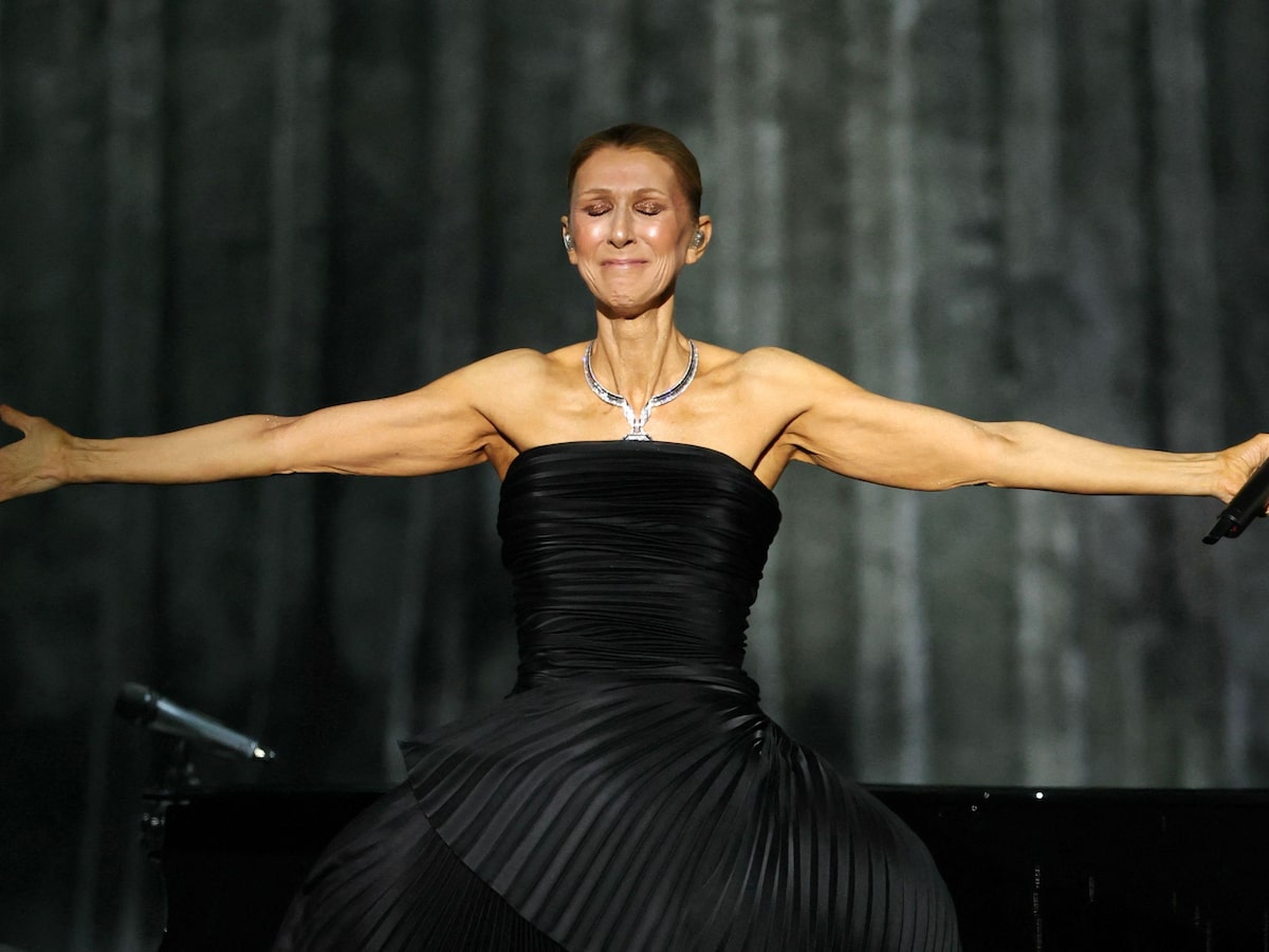 Céline Dion chora em seu 1º show após 6 anos longe dos palcos por conta de doença