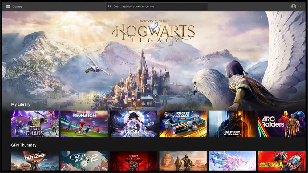 O Geforce Now é um serviço de streaming de jogos na nuvem que permite jogar games de PC em suas configurações máximas — Foto: Reprodução/Geforce Now