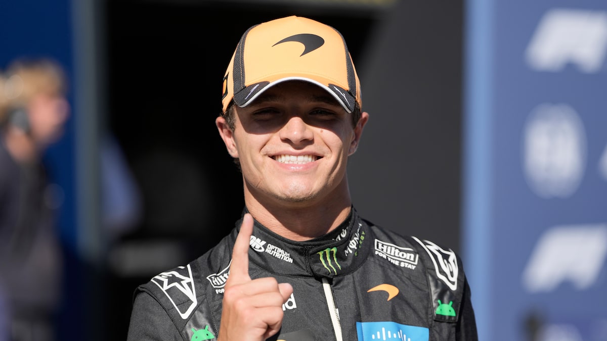 F1: veja o grid de largada do GP da Espanha com Lando Norris na pole e Bortoleto em 12º