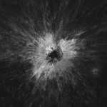 Duplo crescente e nova cratera nas Imagens Astronômicas da Semana